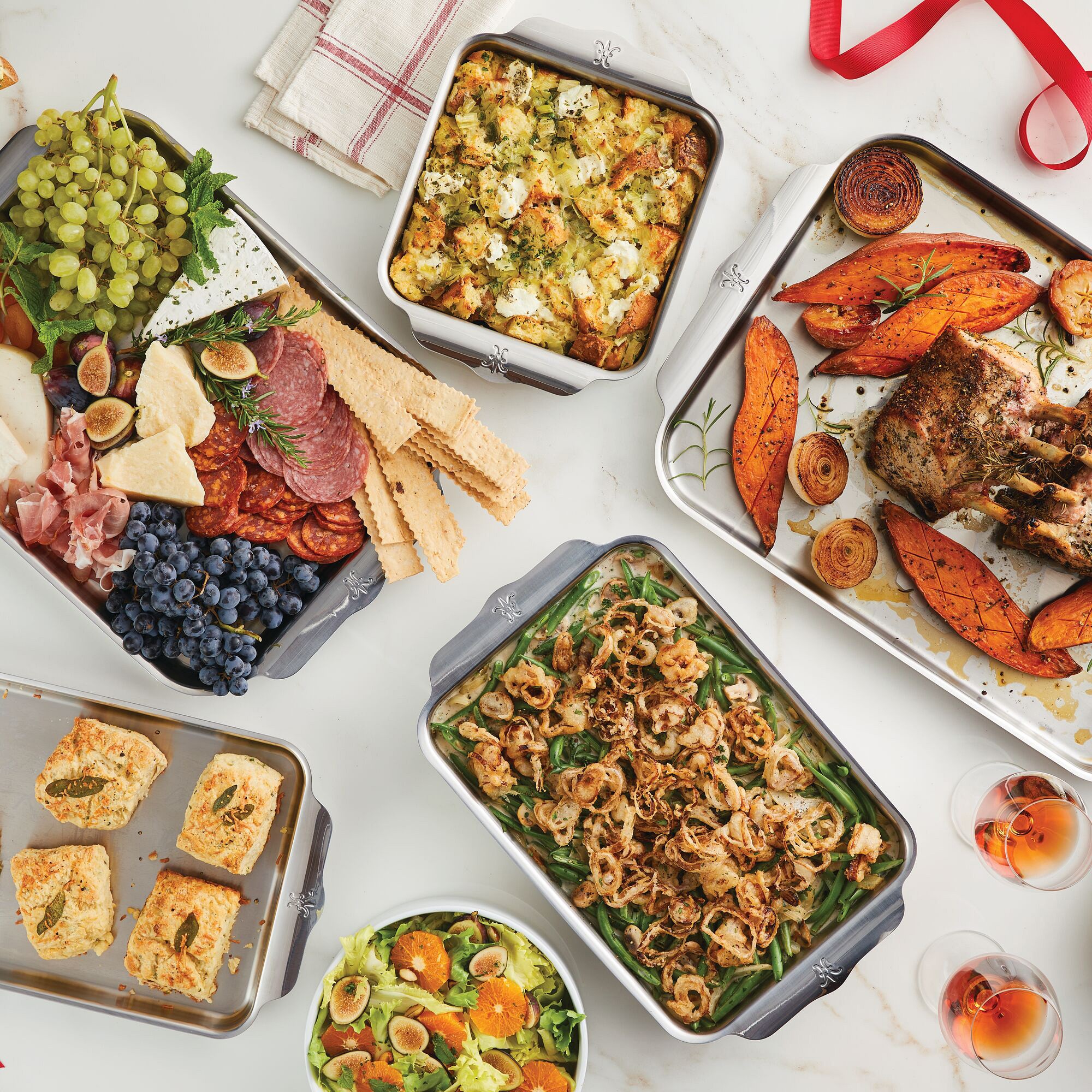 Hestan Provisions OvenBond Stainless-Steel Square Pan