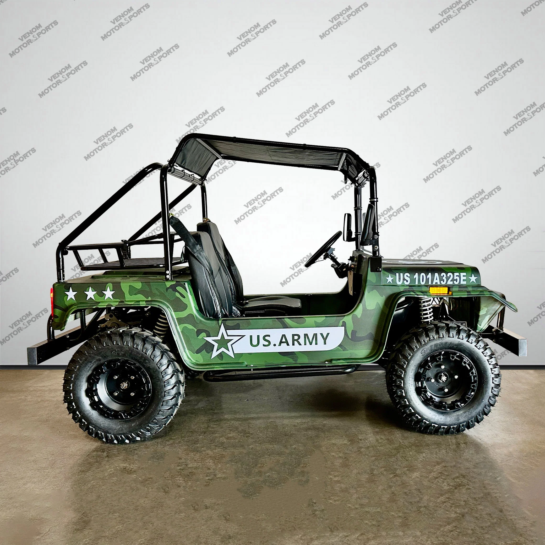 Venom 200cc Mini Jeep | Willys Edition | Full-Size | Automatic