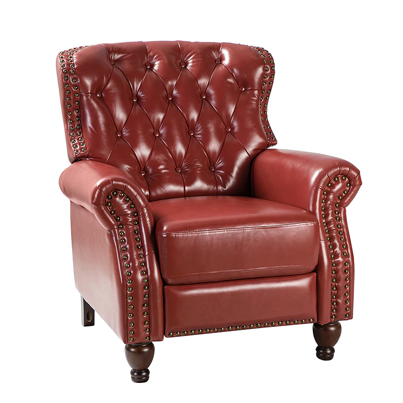 Gabrielle Genuine Leather Oversized Recliner