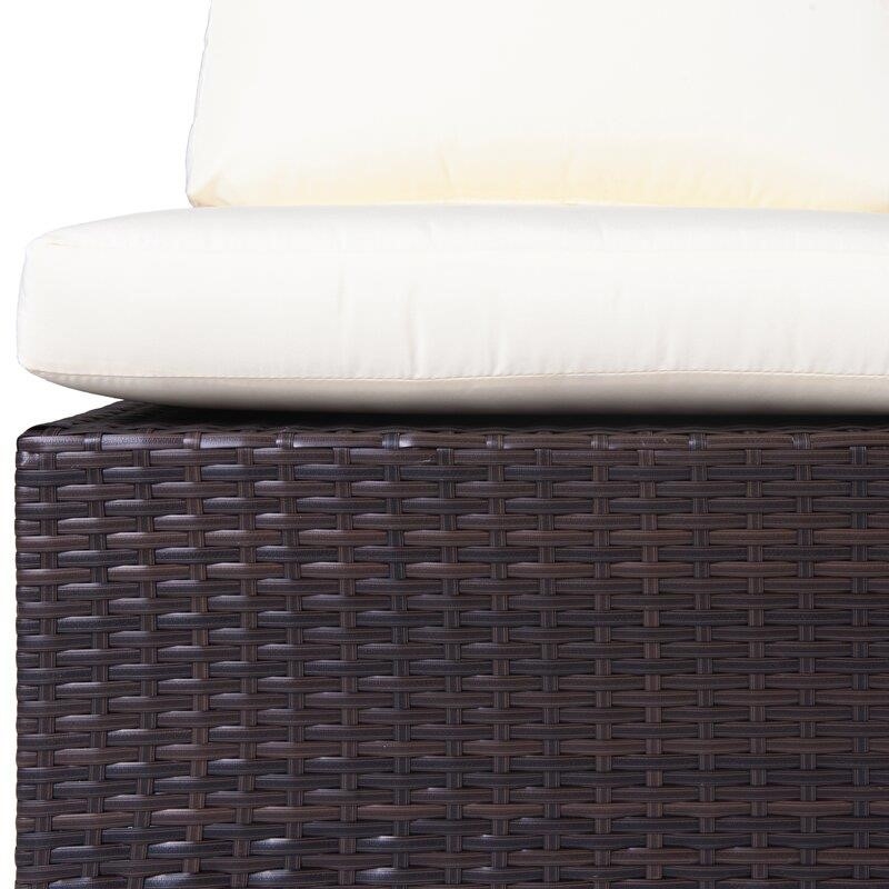 Jahala Wicker/Rattan 6 - Person Seating Group with Cushions