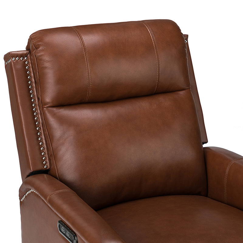 Ottfried Genuine Leather Power Recliner