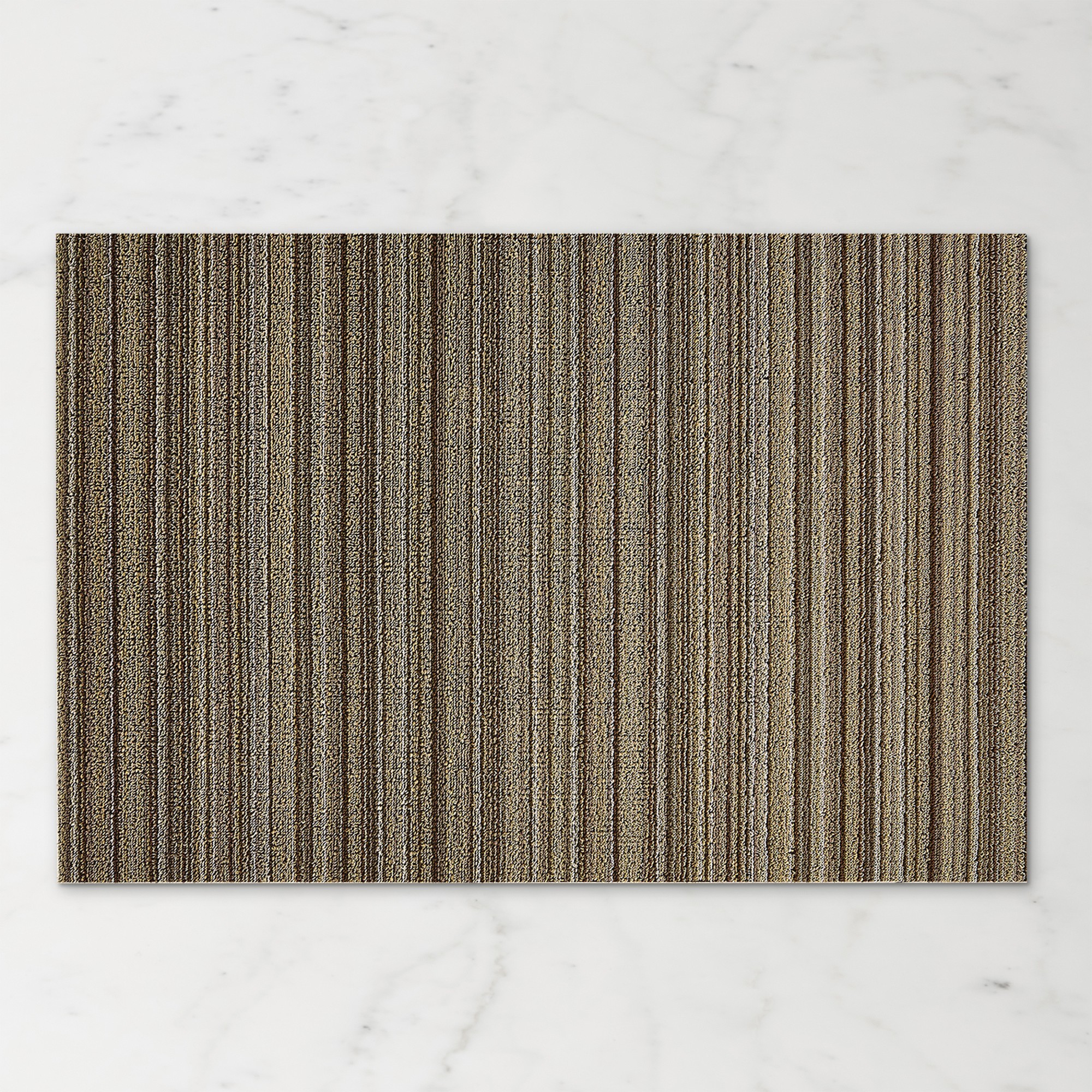 Chilewich Easy Care Skinny Stripe Shag Floormat