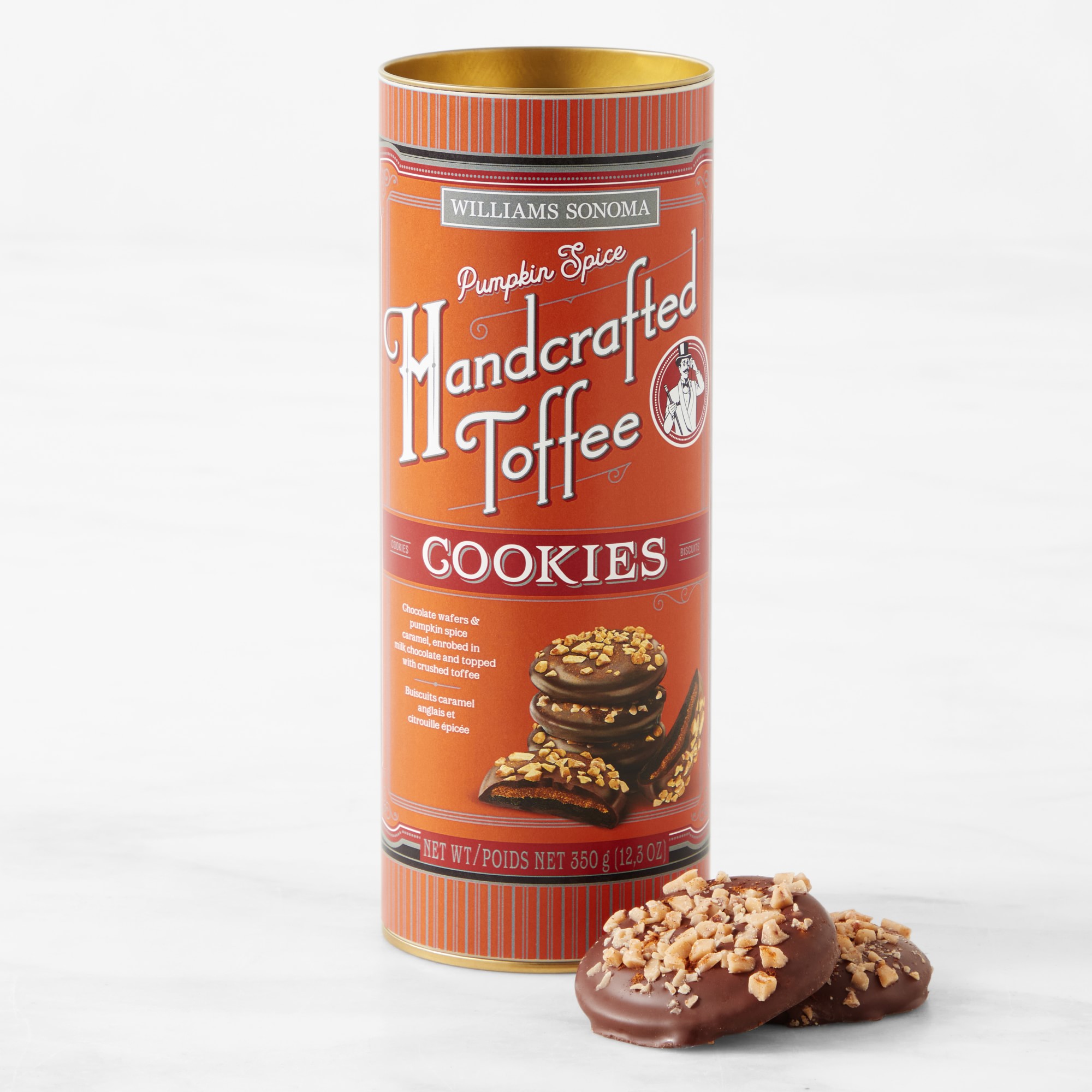 Williams Sonoma Pumpkin Spice Toffee Cookies