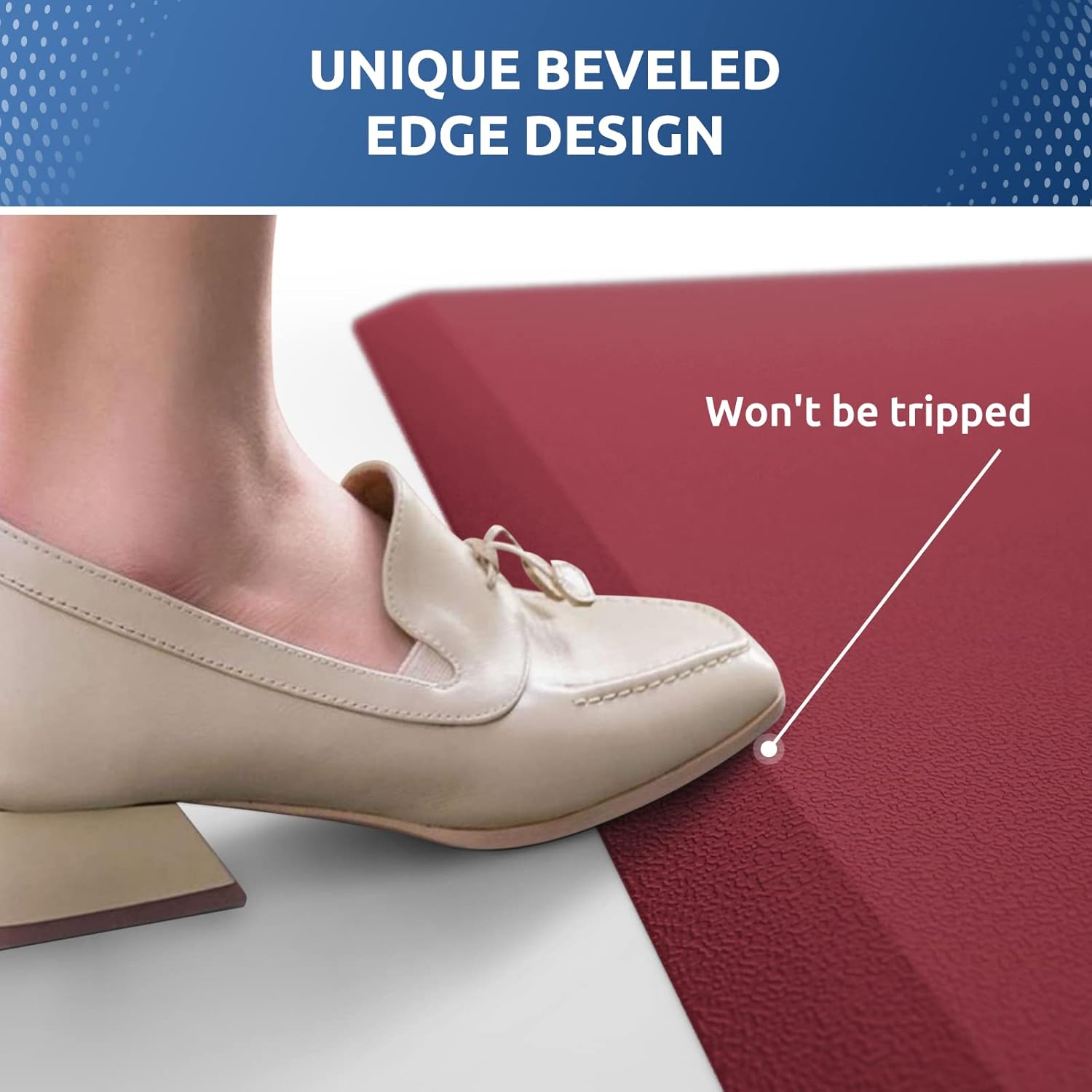 KitchenClouds Kitchen Mat Cushioned Anti Fatigue Rug 17.3