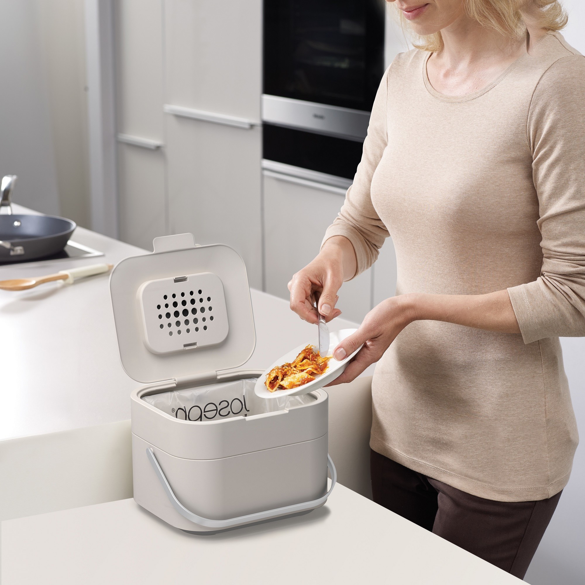 Joseph Joseph Stack 4 Food Waste Compost Caddy