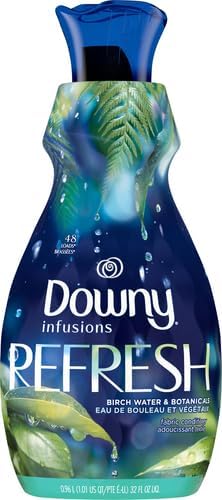 Downy Infusions Laundry Fabric Softener Liquid, CALM, Lavender and Vanilla Bean Scent, 56 fl oz (Pack of 2)