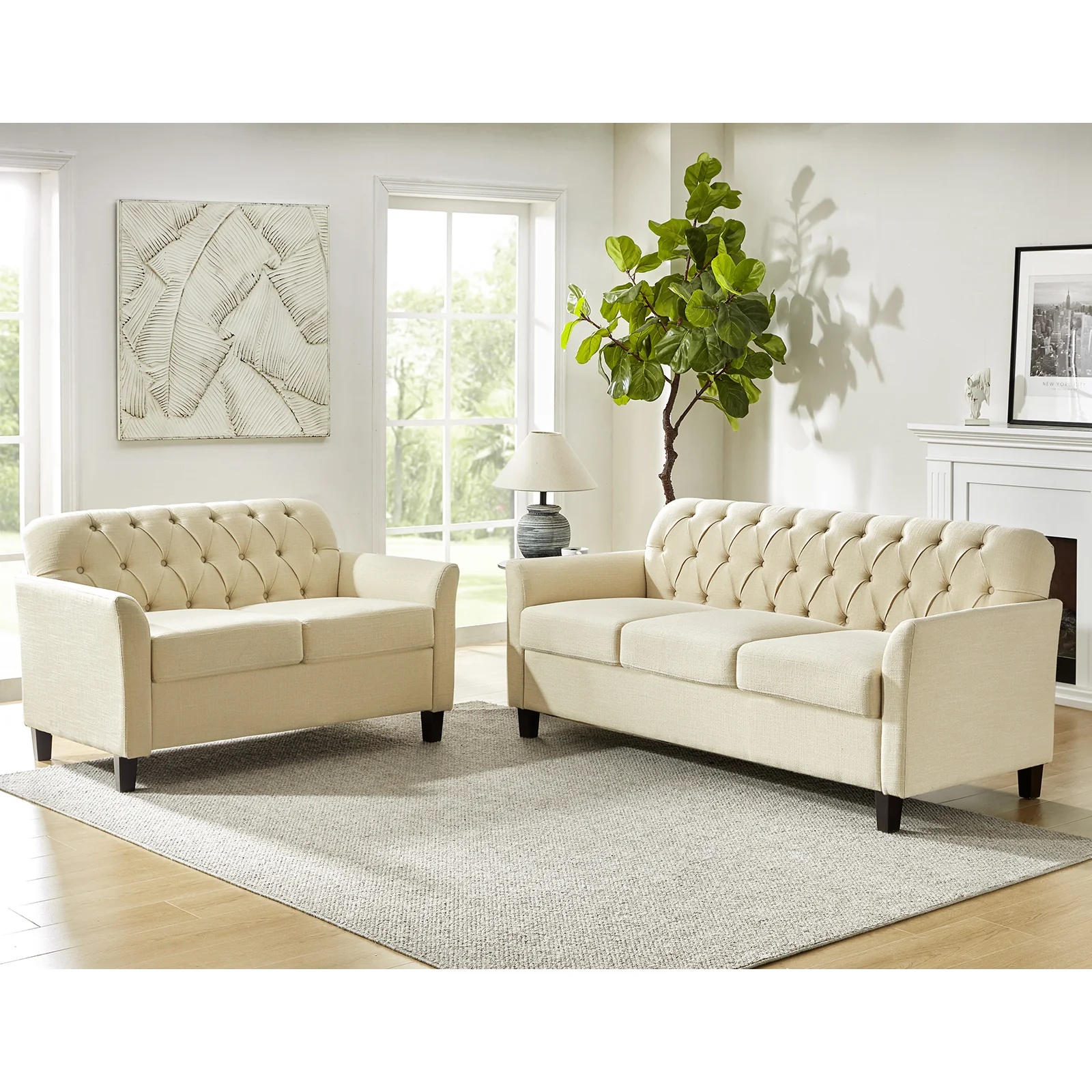 Estrella 2 Piece Living Room Set
