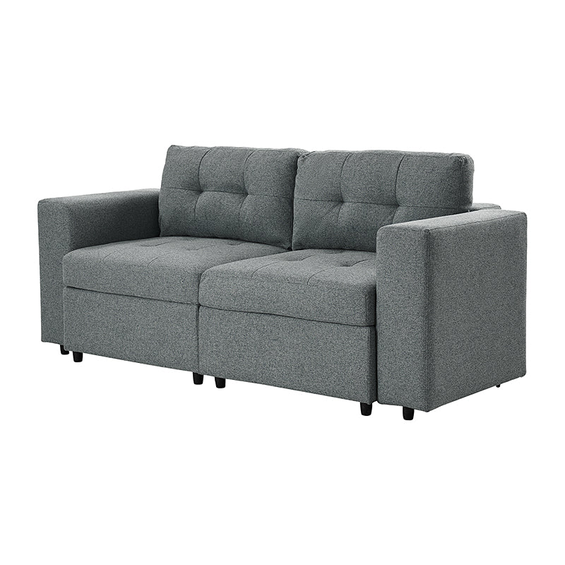 Raquel Sectional Loveseat Storage Wide Armrests Sofa