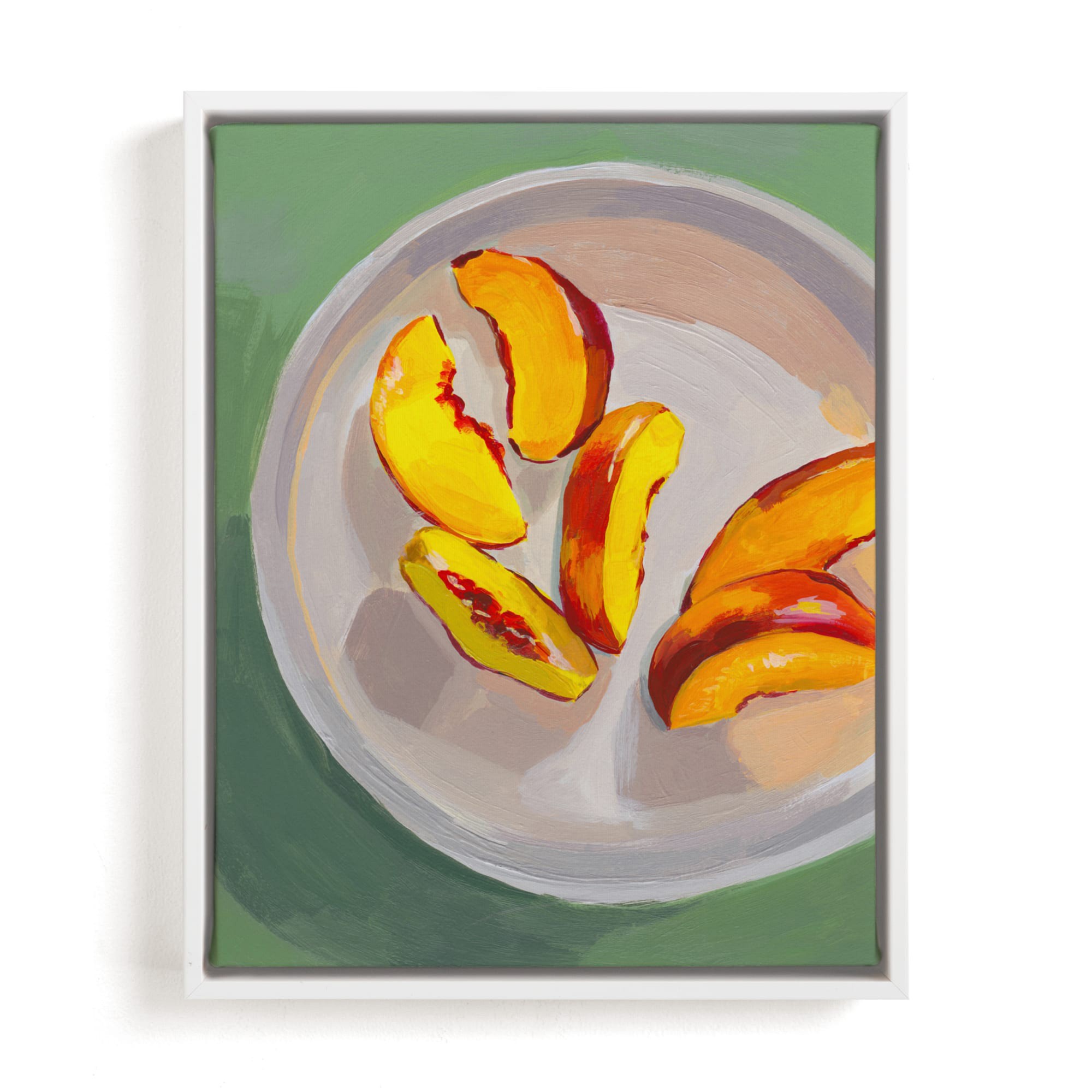 Peaches Limited Edition Kitchen Art by Minted