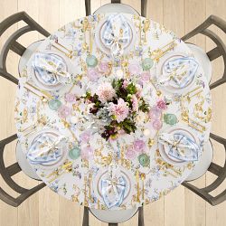 Bridgerton x Williams Sonoma Round Tablecloth