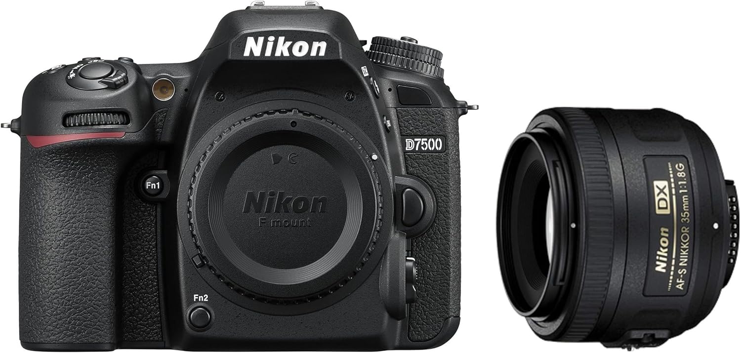 Nikon D7500 20.9MP DSLR Camera with AF-S DX NIKKOR 18-140mm f/3.5-5.6G ED VR Lens, Black