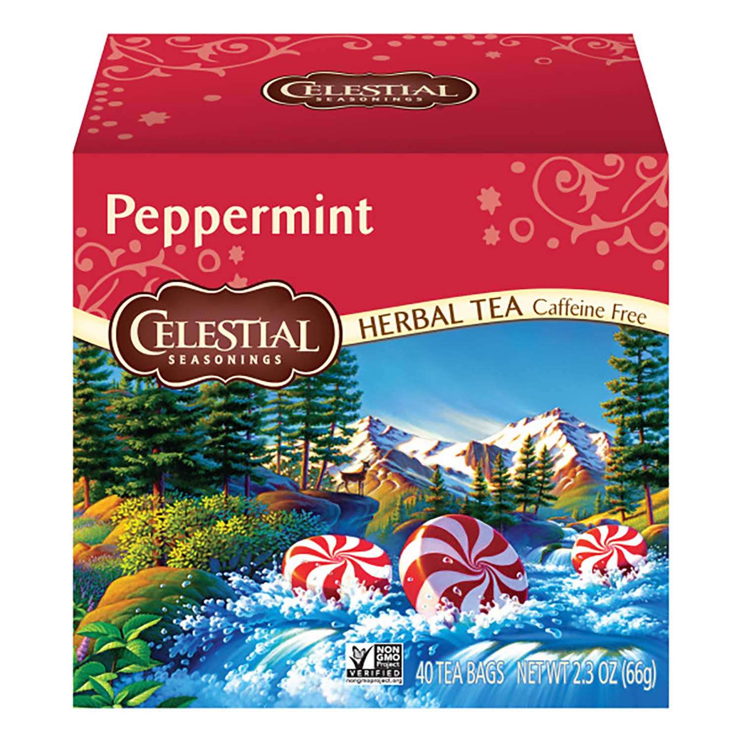 Celestial Seasonings Bengal Spice Herbal Tea, Caffeine Free, 20 Tea Bags Box, (Pack of 6)