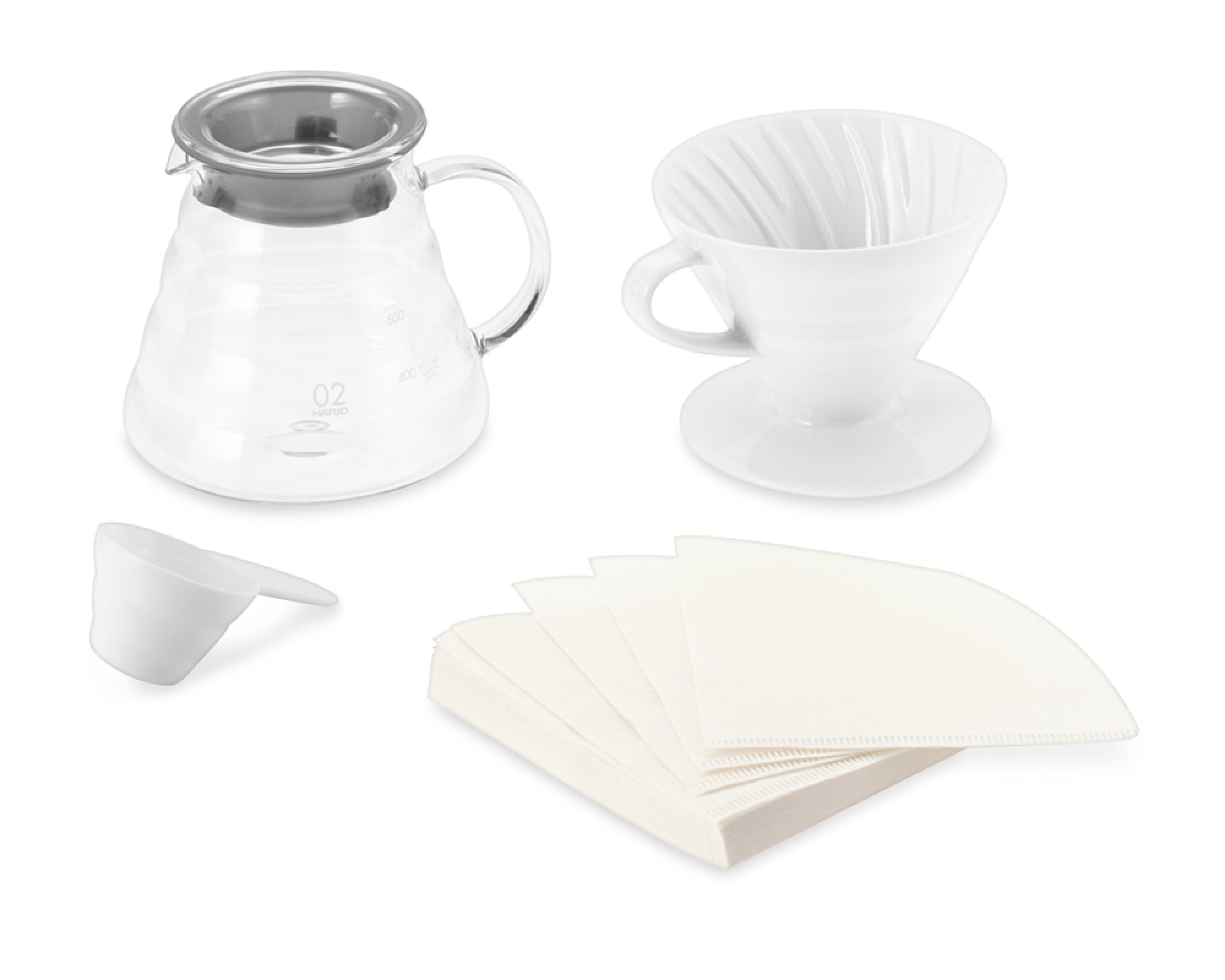 Hario V60 Coffee Pour-Over Coffee Maker Kit