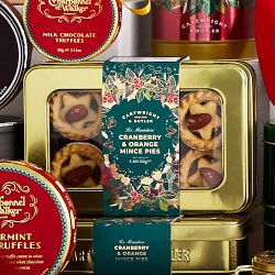 Cartwright & Butler Cranberry Orange Mini Mince Pies in Window Tin
