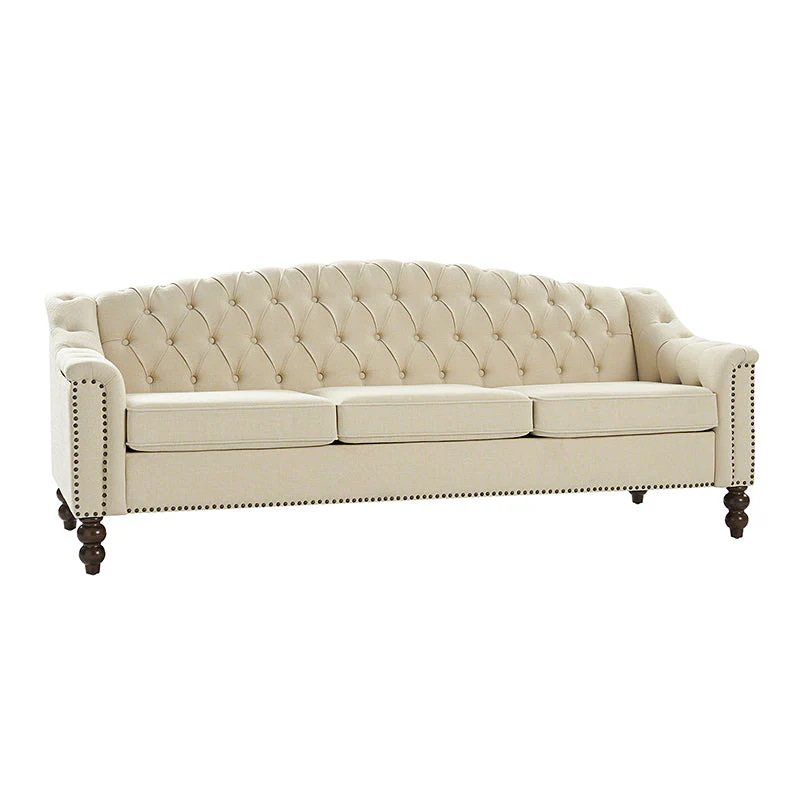 Andrea Classic Traditional-Style Sofa for Living Space