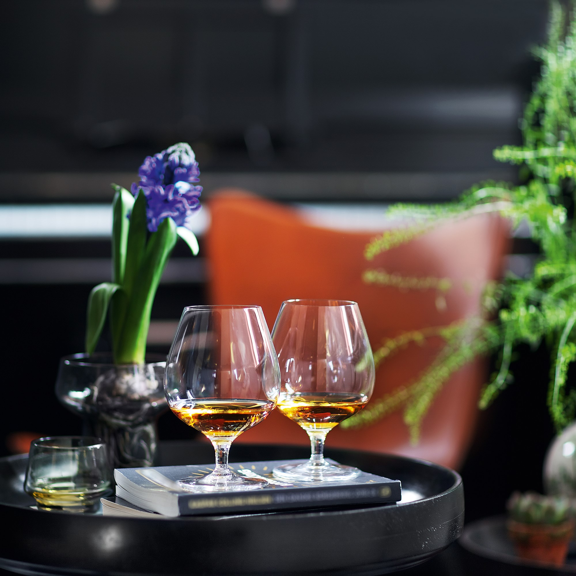 Holmegaard Brandy Snifter Glasses, Set of 6