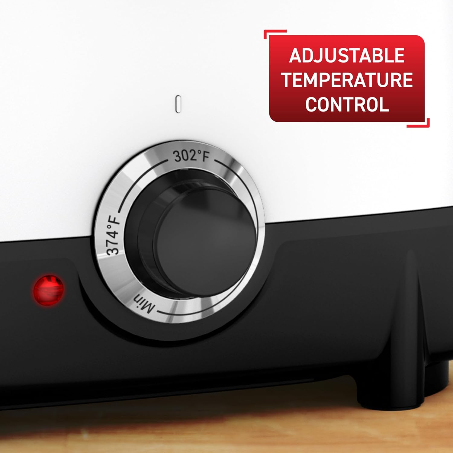 T-fal 3.5L Stainless Steel Deep Fryer with Basket, 1700W, Oil Filtration, Temp Control, Digital Timer, Dishwasher Safe Parts