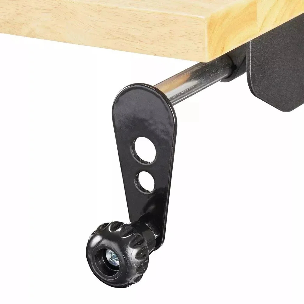 Heavy duty 72 in. W 18 Drawer Deep Tool Box Mobile Workbench in Matte Black with Adjustable Height Hardwood Top