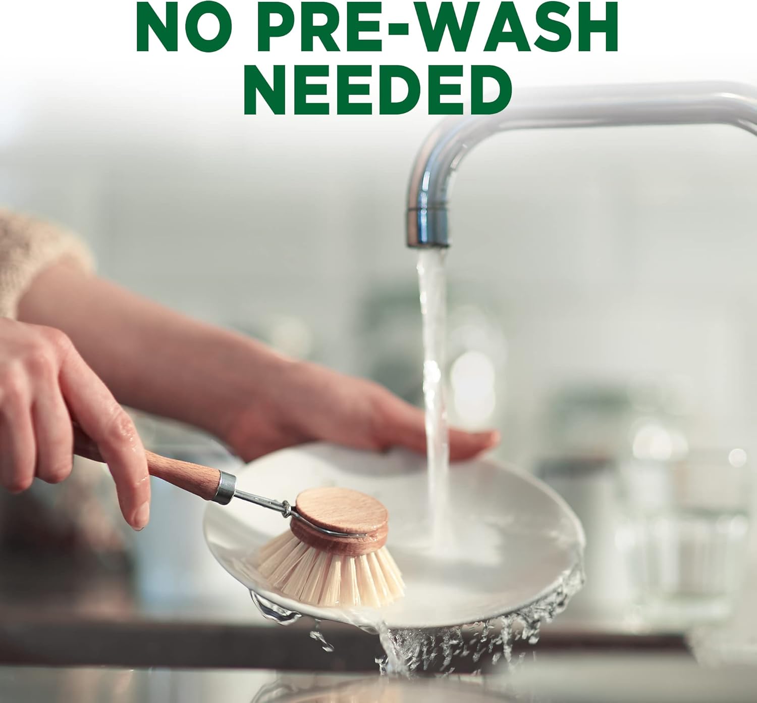 Cascade Free & Clear ActionPacs, Dishwasher Detergent, Lemon Essence, 62 Count