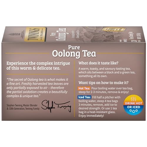 Twinings English Breakfast Black Tea Individually Wrapped Bags, 100 Count (Pack of 1), Smooth, Flavourful, and Robust, Caffeinated, Enjoy Hot or Iced | Packaging May Vary