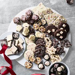 Williams Sonoma Peppermint Bark Truffles