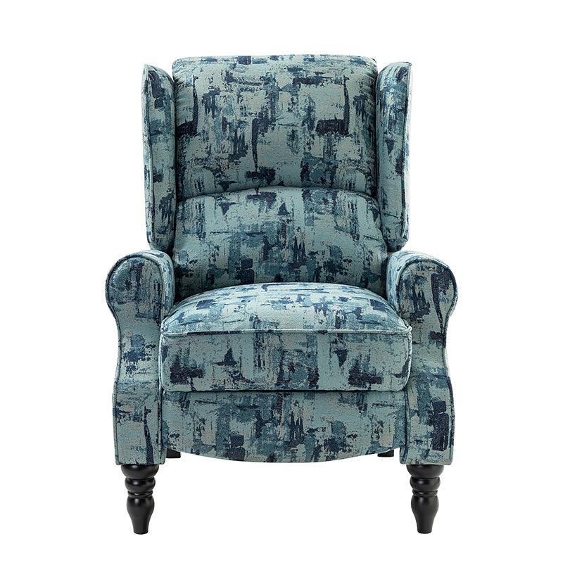 Erdeni Upholstered Manual Wingback Recliner Chair