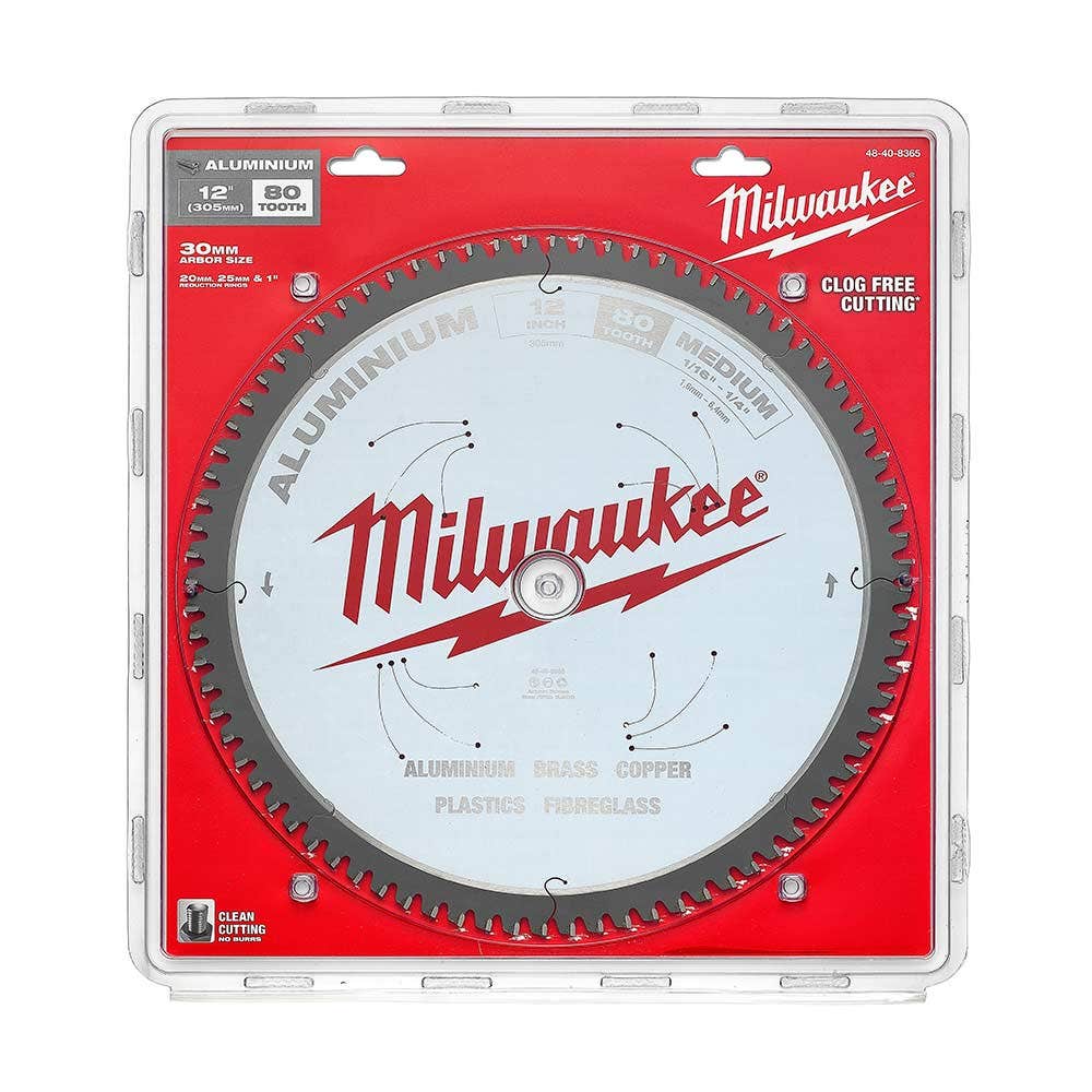 MILWAUKEE 305mm 80T TCT Blade Circular Saw for Alum 48408365
