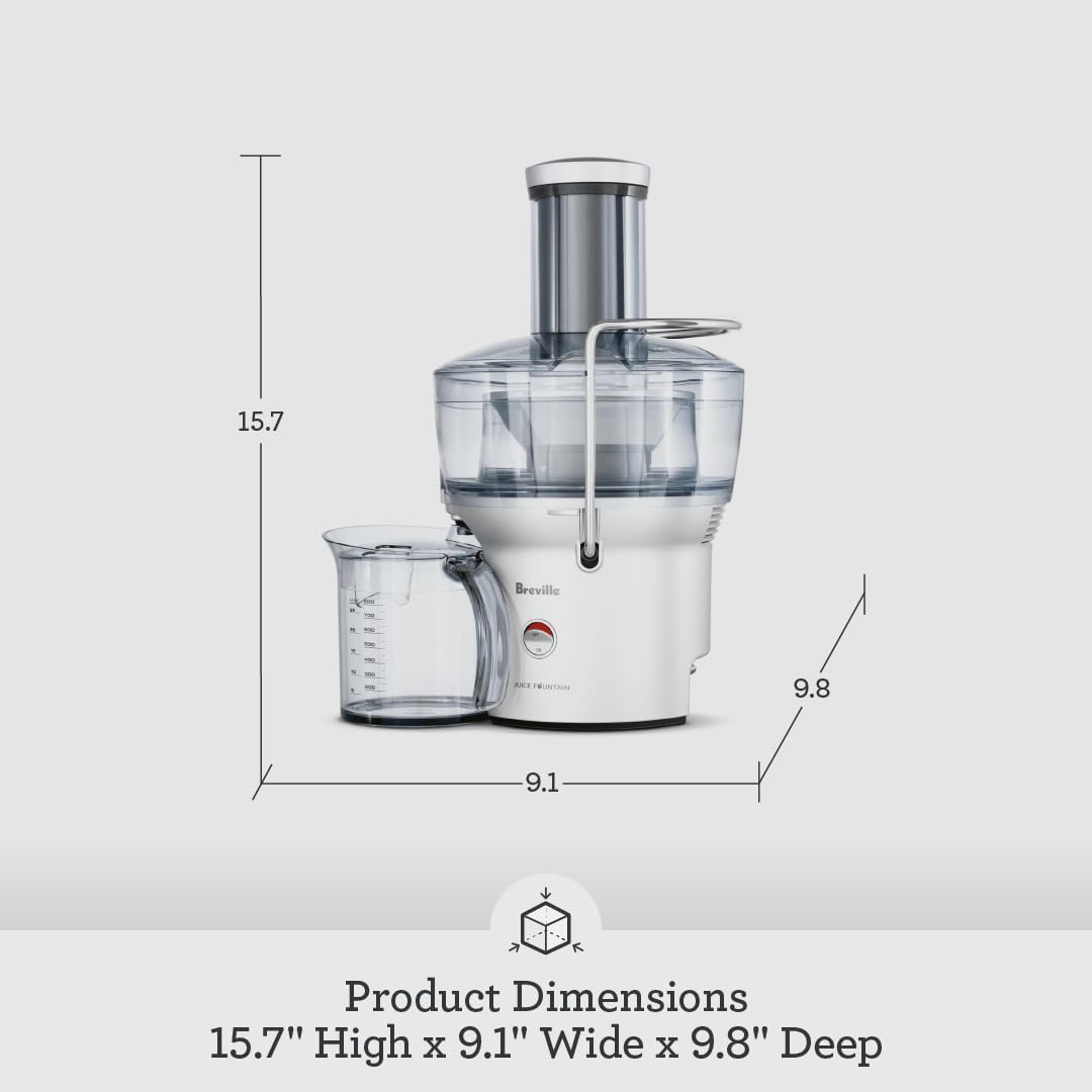 Breville the Juice Fountain Compact Juicer, 10