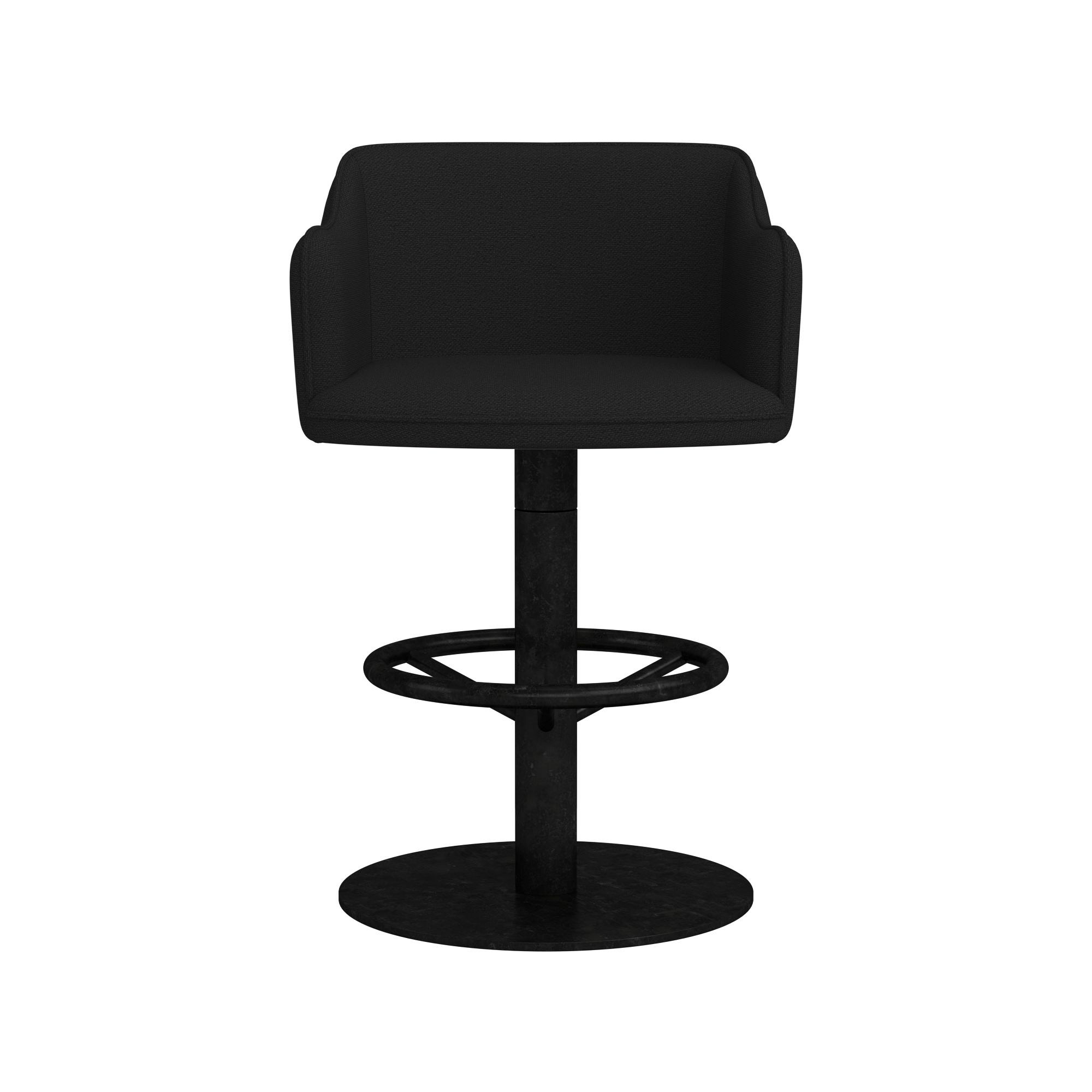 Harding Upholstered Pedestal Counter  & Bar Stool