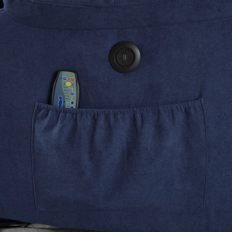 41'' Oversized Power Lift Chair - Heated Massage Electric Recliner with Super Soft Padding