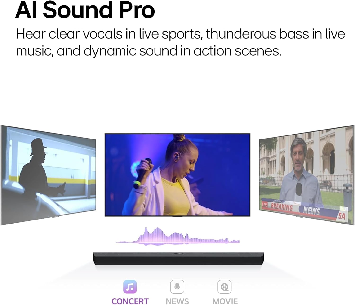 LG 86-Inch Class UT75 Series LED Smart TV 4K Processor Flat Screen AI-Powered with Alexa Built-in (86UT7590PUA, 2024)
