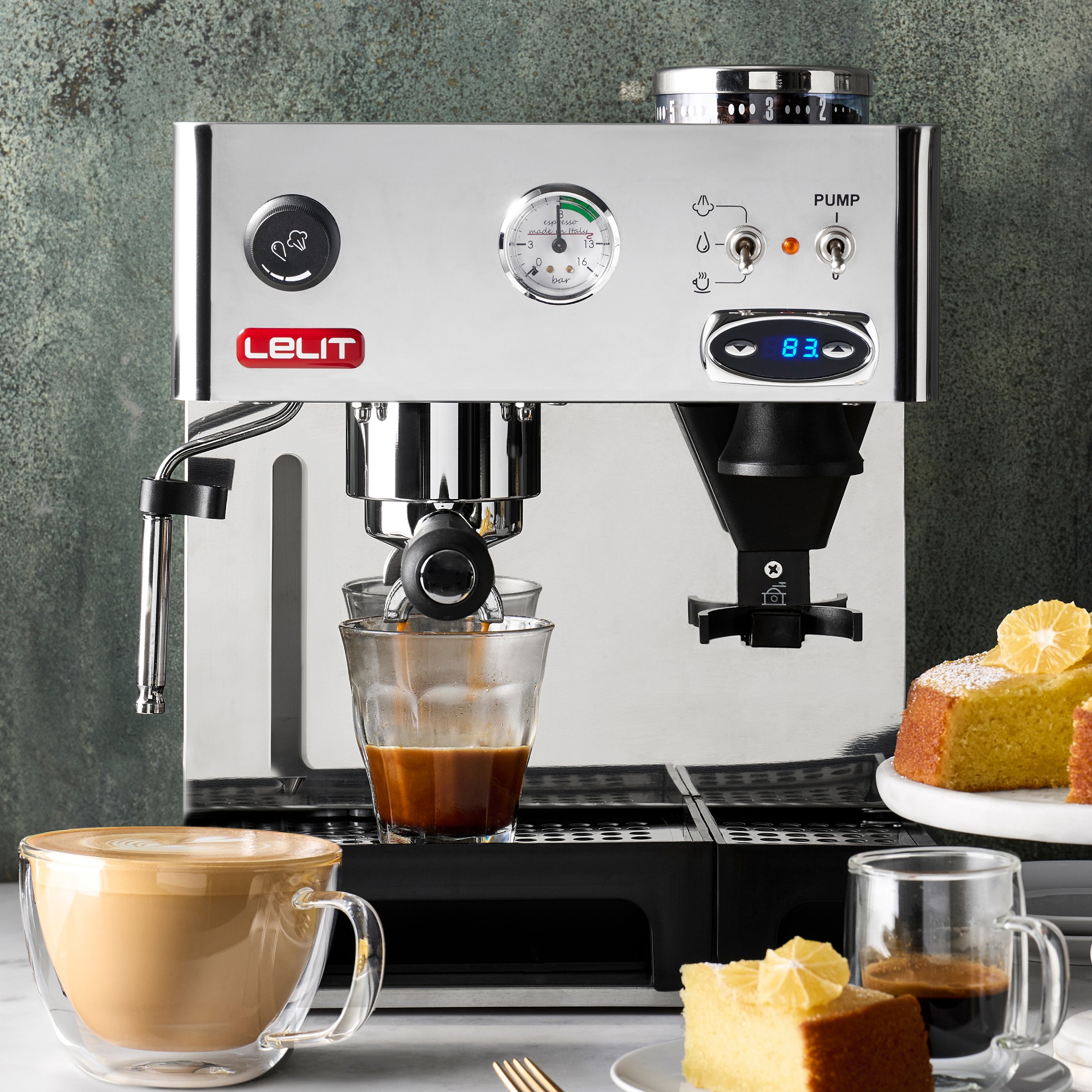 LELIT Anita Manual Espresso Machine