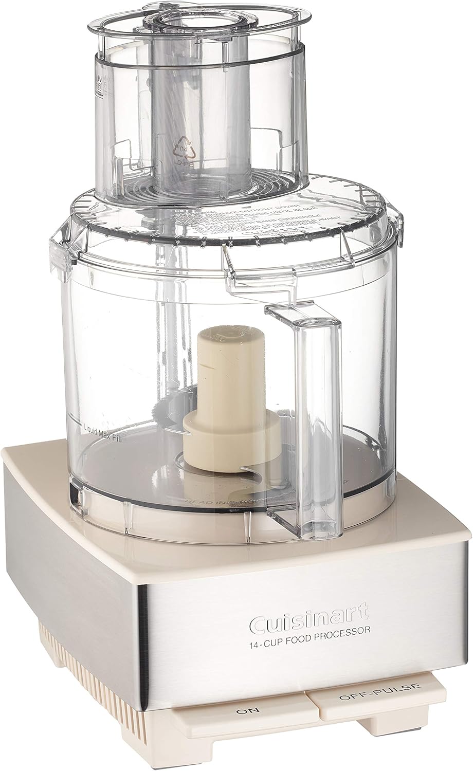 Cuisinart Food Processor 14-Cup Vegetable Chopper for Mincing, Dicing, Shredding, Puree & Kneading Dough, Stainless Steel, DFP-14BCNY
