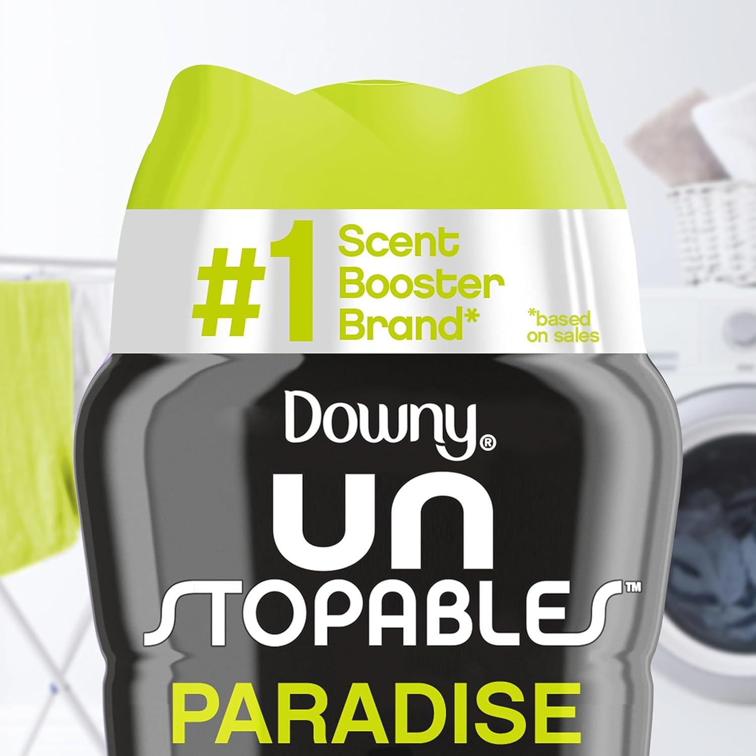 Downy Unstopables In Wash Scent Booster Beads, Fresh Scent, 24 oz, Downy Scent Booster Beads, Unstoppable Laundry Beads, Odor Protection