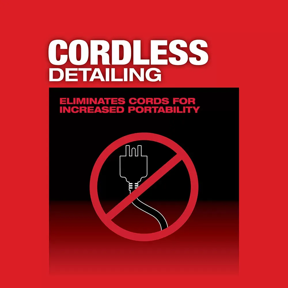 Milwaukee 2738-20 M18 18V FUEL 7” Cordless Lithium-Ion Polisher - Bare Tool