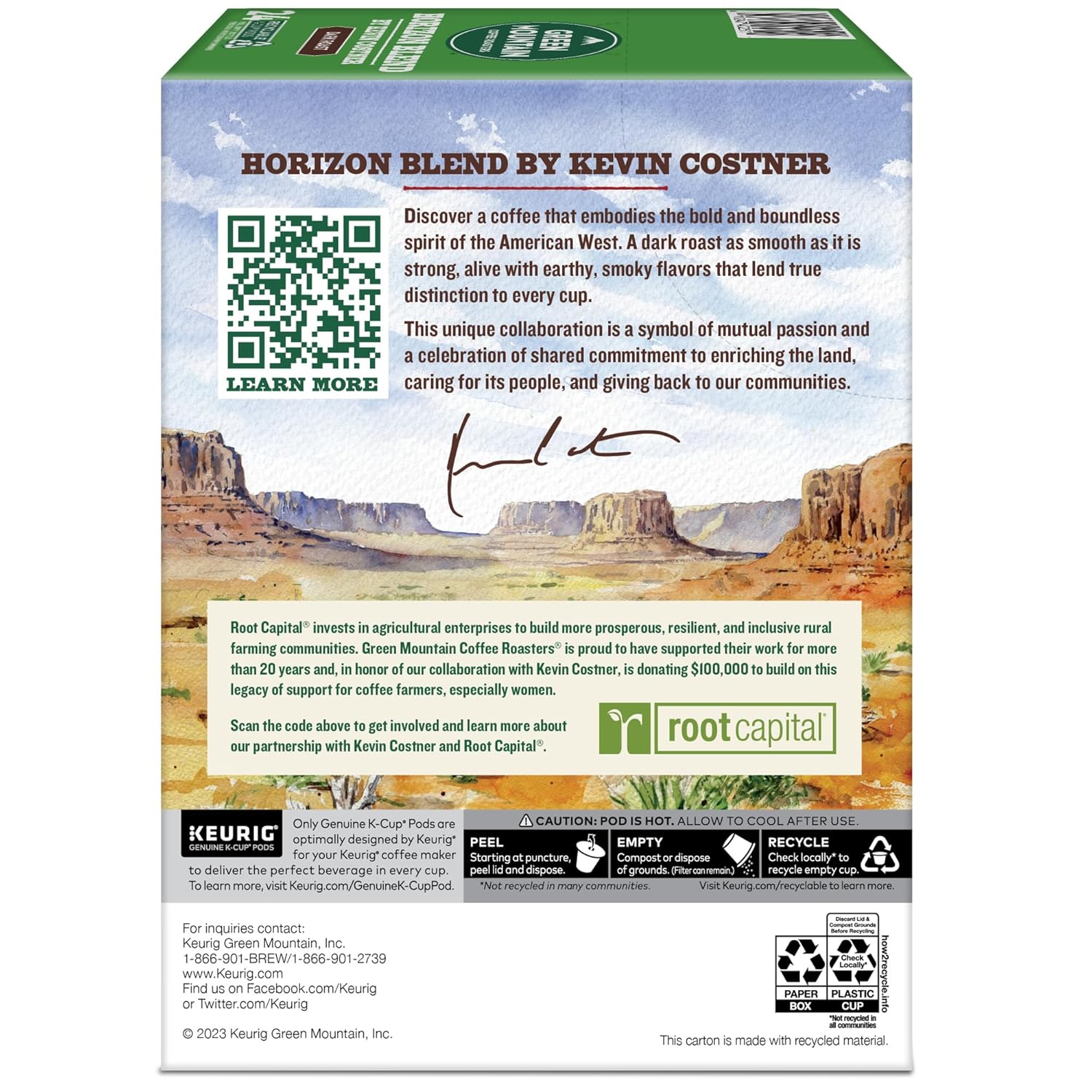 Green Mountain Coffee Roasters Dark Magic Keurig Single-Serve K-Cup Pods, Dark Roast Coffee, 72 Count (6 Packs of 12)