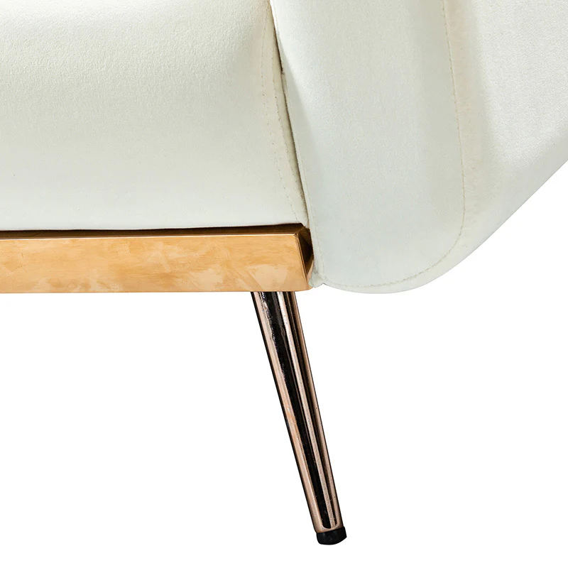 Agnes Retro Style Velvet Sleeper Sofa