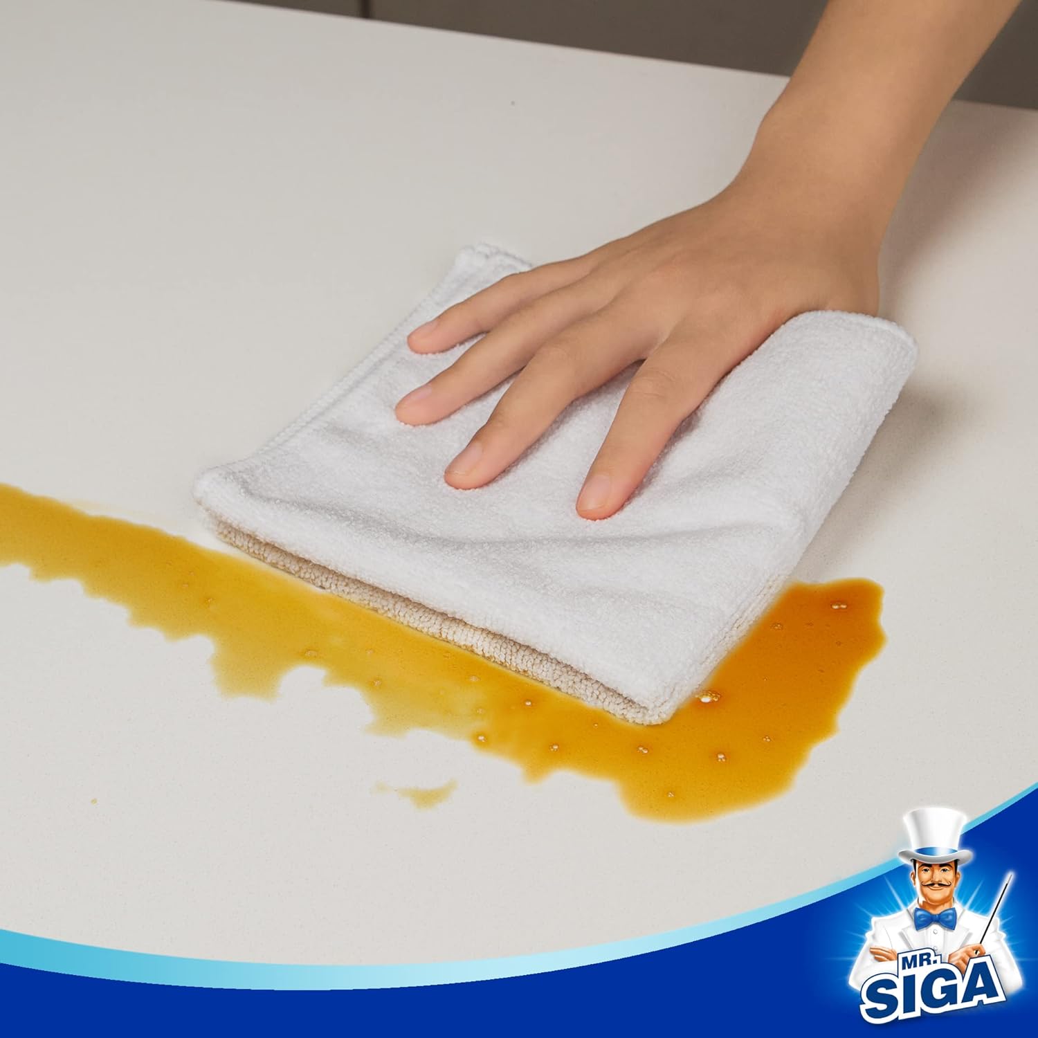 MR.SIGA Microfiber Cleaning Cloth,Pack of 12,Size:12.6