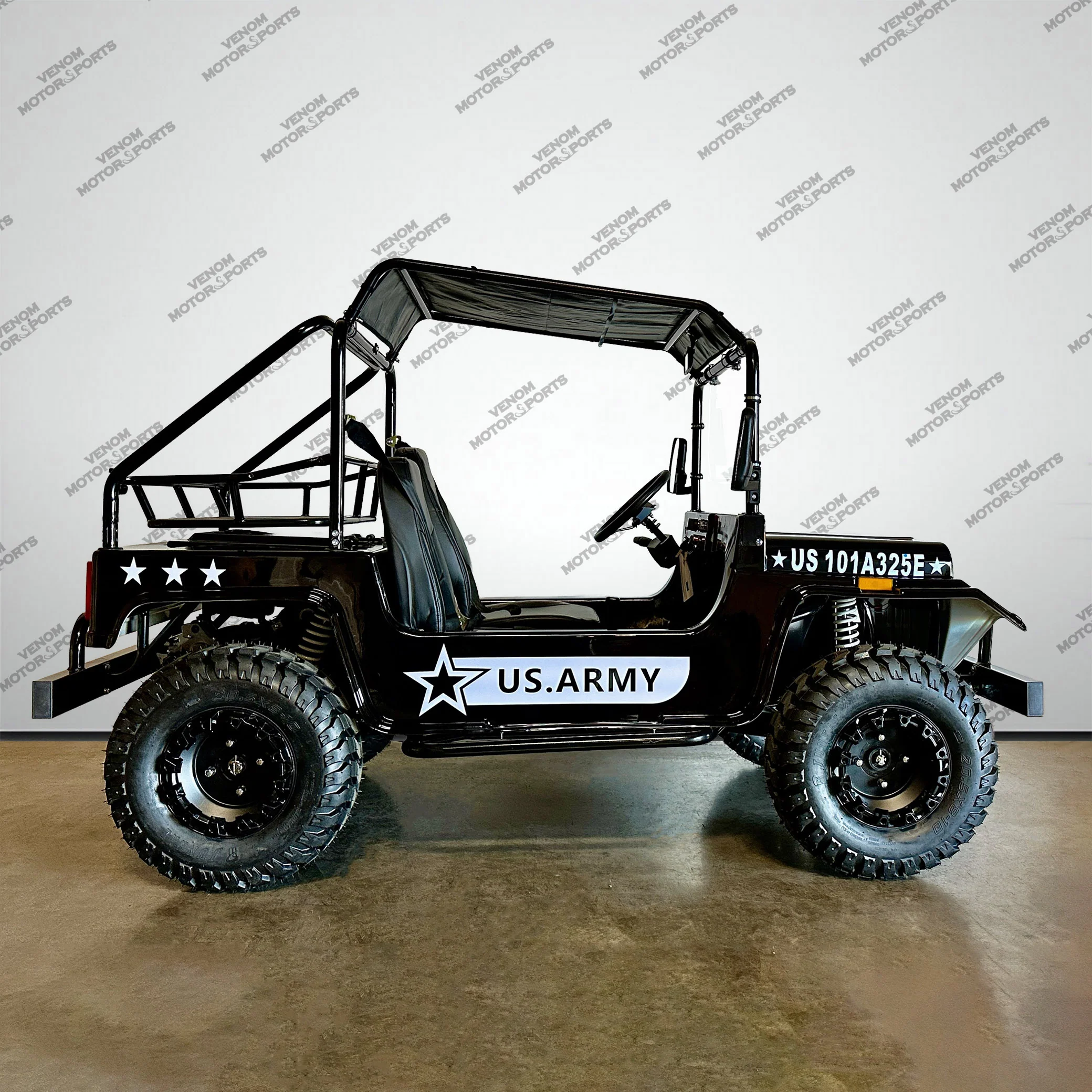 Venom 200cc Mini Jeep | Willys Edition | Full-Size | Automatic