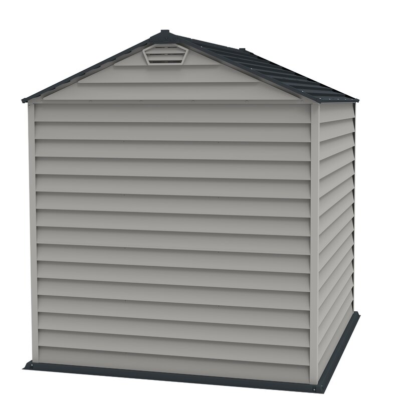 Storemax Plus 6 ft. 10 in. W x 6 ft. 9 in. D Plastic Storage Shed