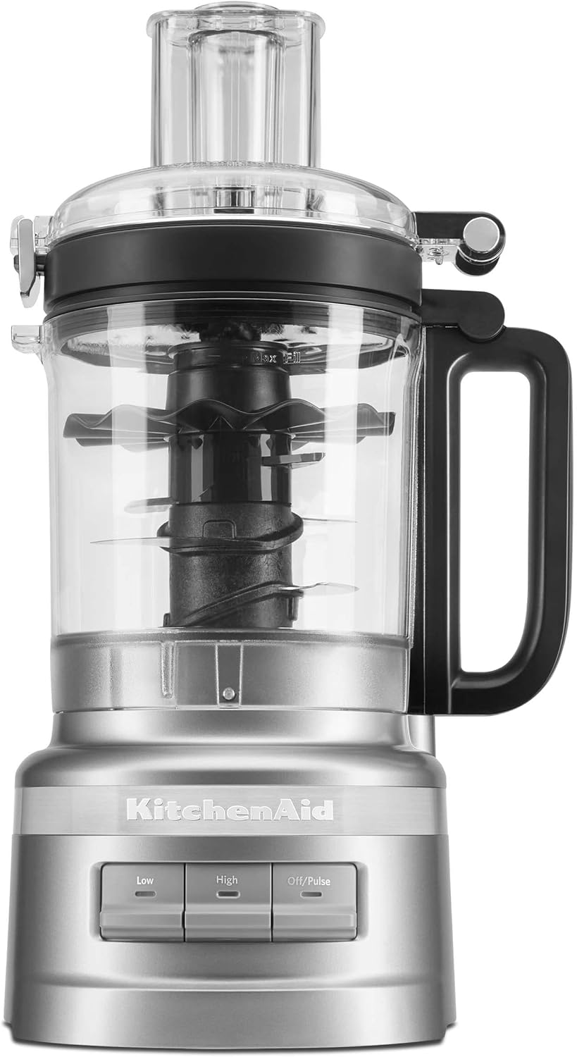 KitchenAid KFP0718CU Food Processor, 7 Cup, Contour Silver