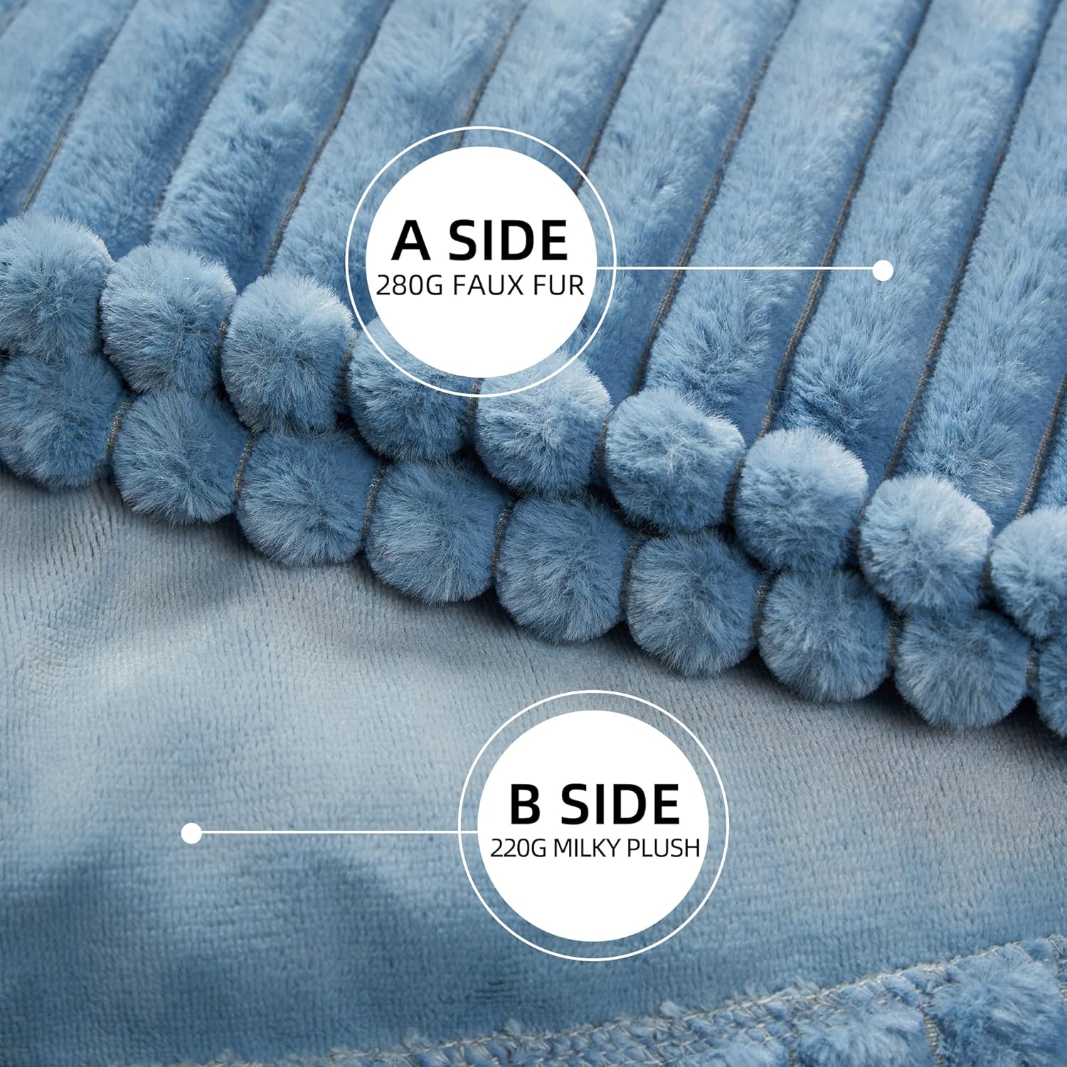 GOTCOZY Heated Blanket Electric Throw 50''X60''- Soft Silky Plush Electric Blanket with 4 Heating Level & 3 Hour Auto Off Heating Blanket, ETL Certified Machine Washable (Rose Dust)