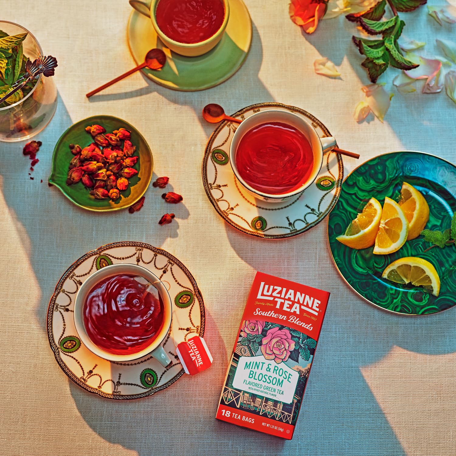 Luzianne Unsweetened Iced Tea Bags, Gallon Size, 24ct Box (Pack of 1)