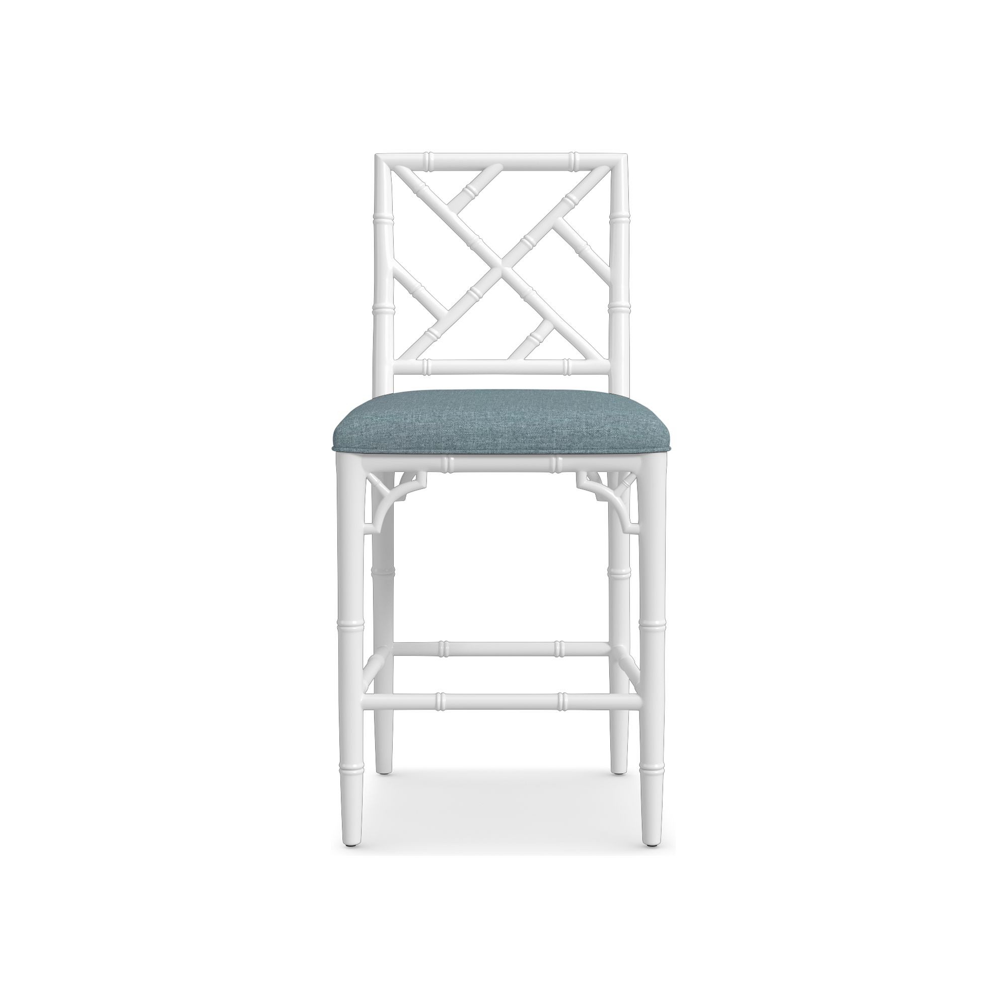 Chippendale Upholstered Bistro Counter Stool