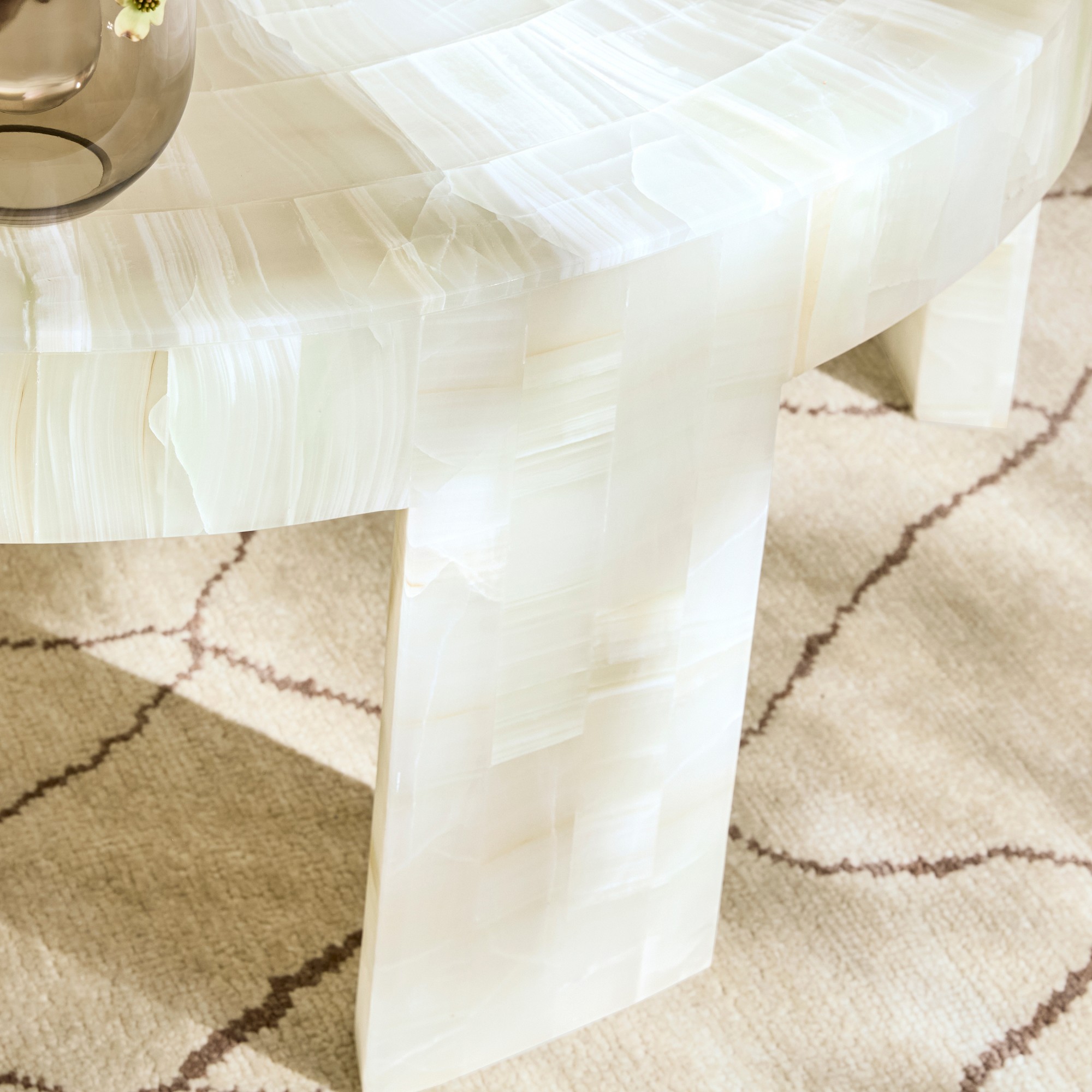 Mira Round Coffee Table (48