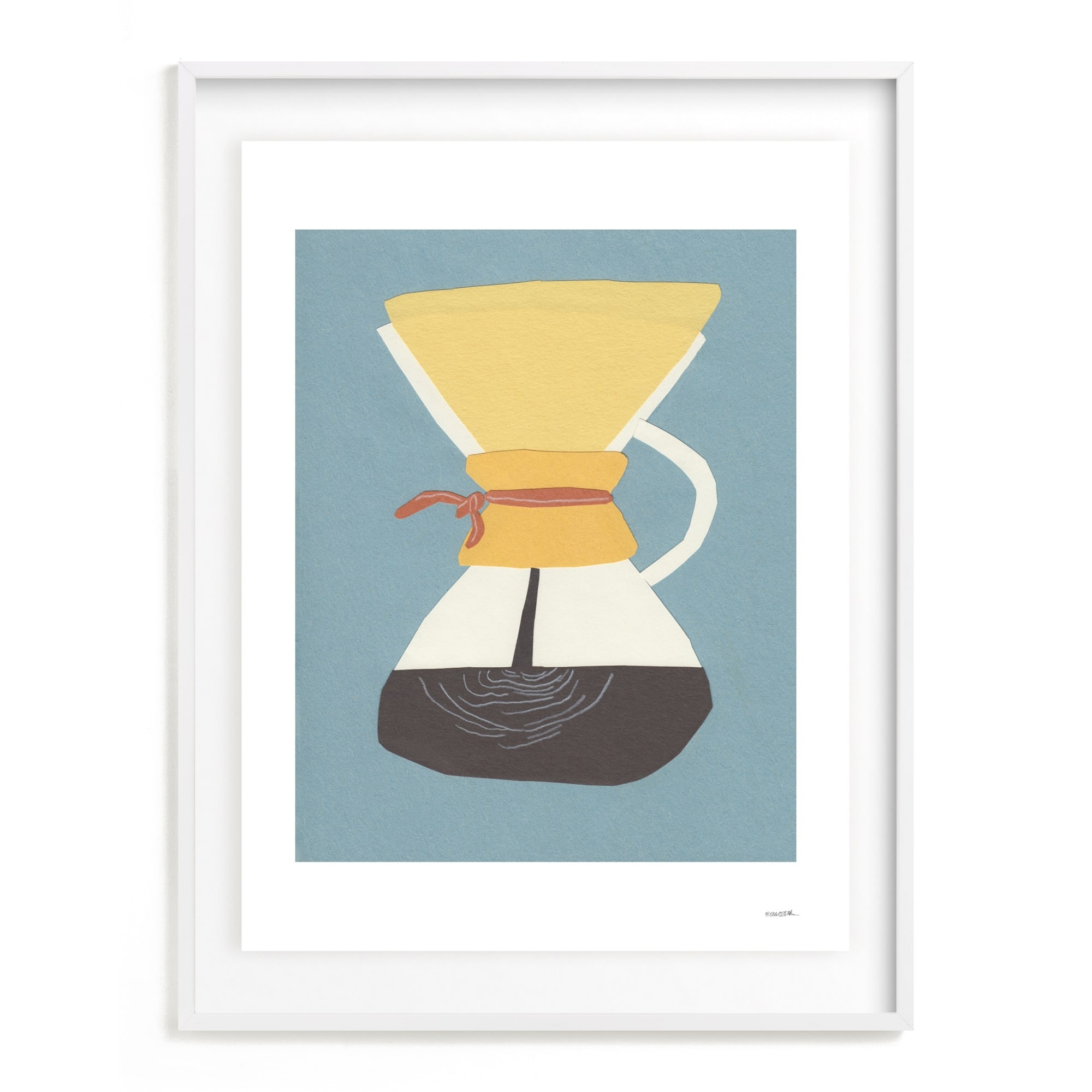 Coffee Maker Limited Edition Kitchen Art by Minted