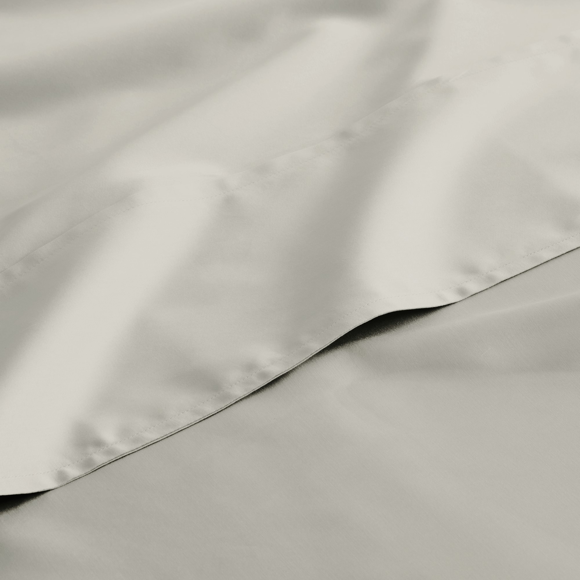 Chambers® 600TC Sateen Pillowcases, Set of 2, Light Grey