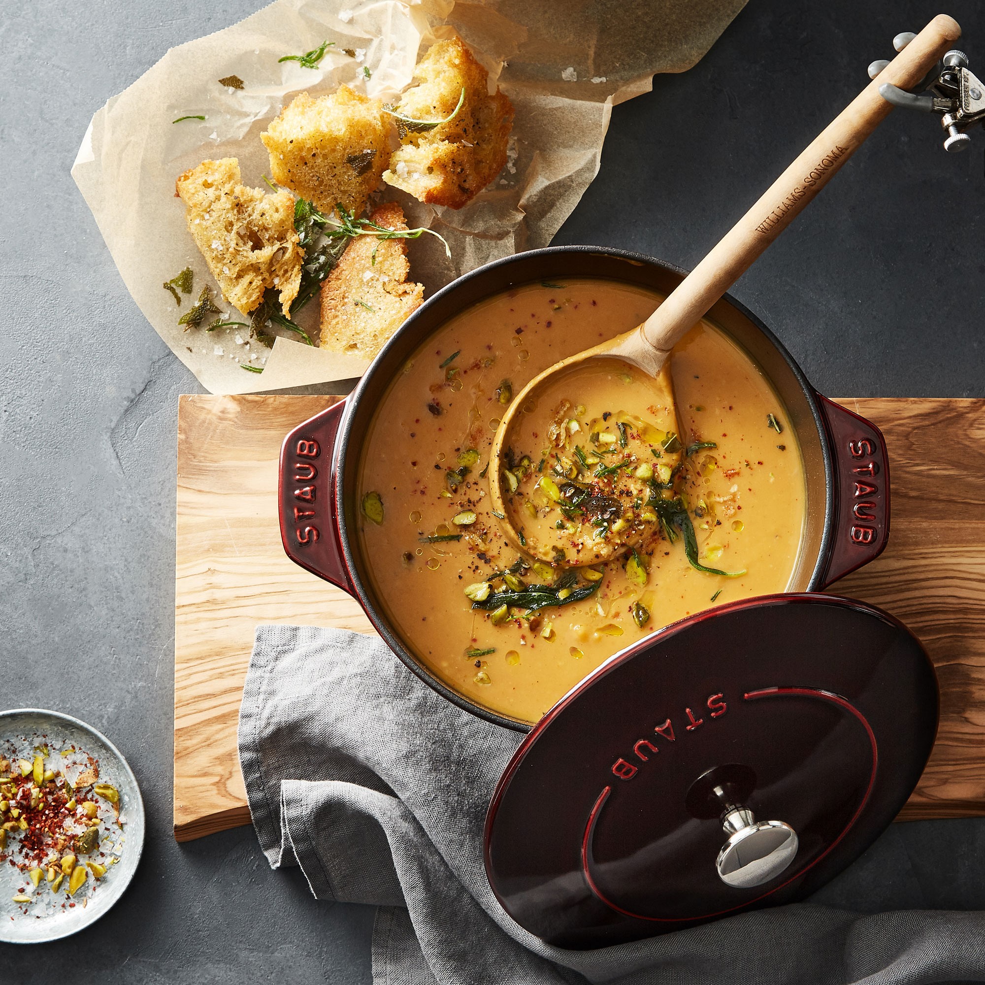 Staub Enameled Cast Iron Demi French Oven, 3 1/4-Qt.