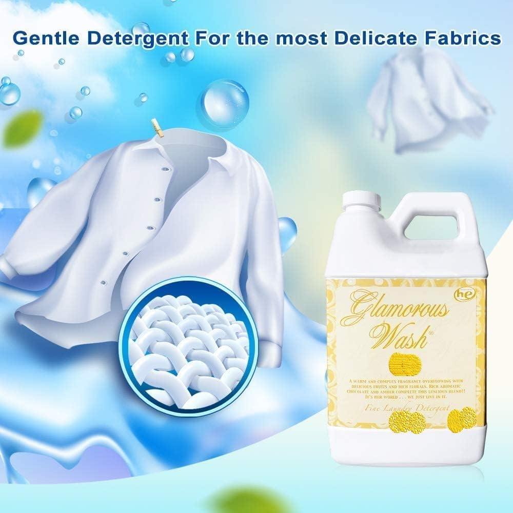 Tyler Glam Wash Laundry Detergent, Diva 907g, Liquid, 32 FL Oz (0.95L) HE Safe