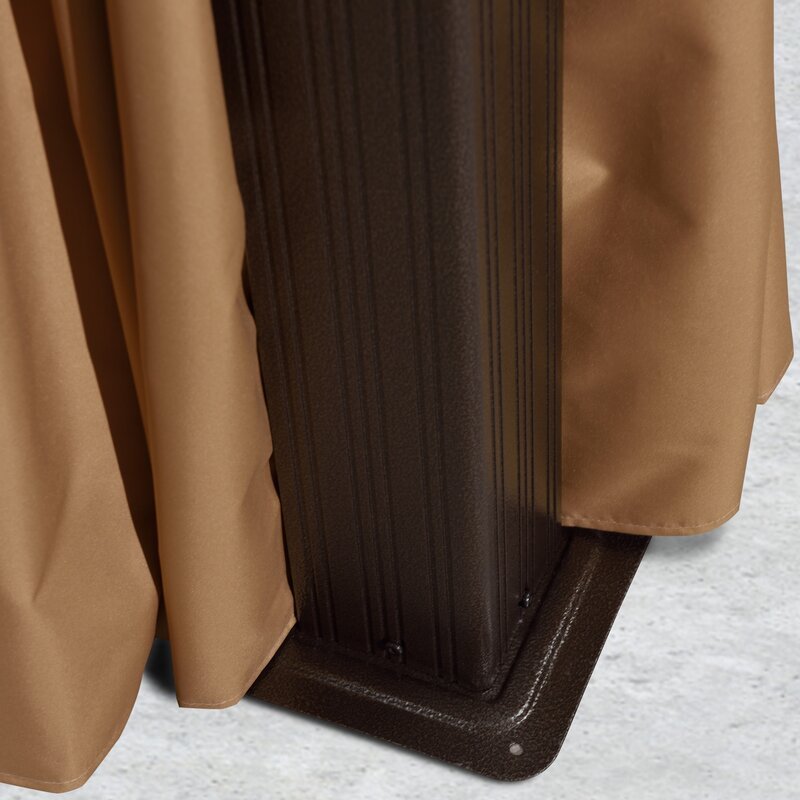 16 Ft. W x 12 FT. D Aluminum Patio Gazebo